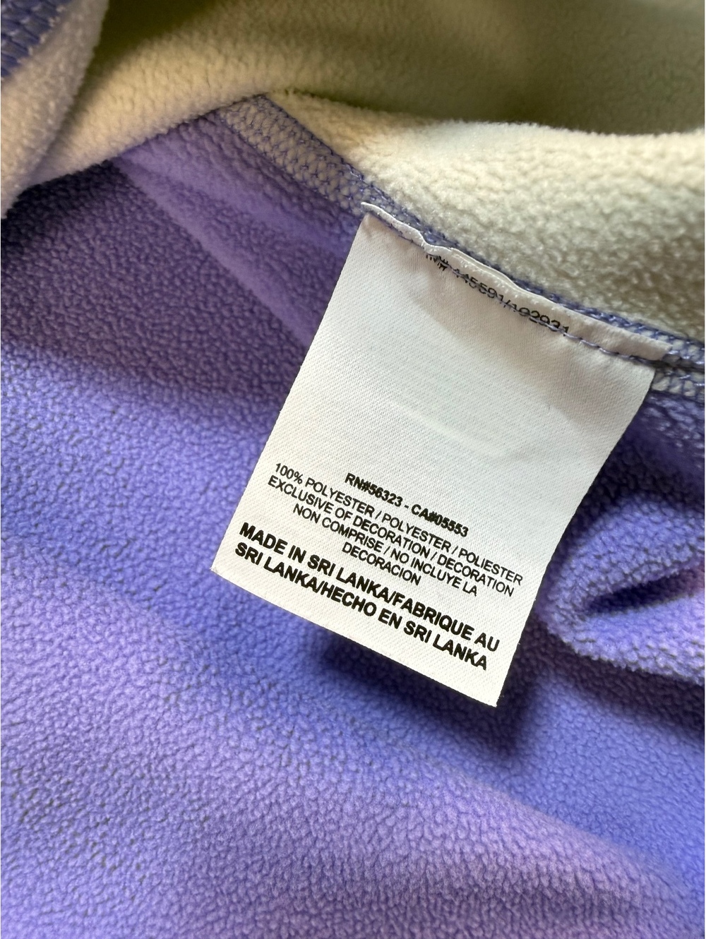 Nike Pro Girls M Therma-FIT Geometric 1/4 Zip Pullover Gorpcore Purple - Picture 5 of 9